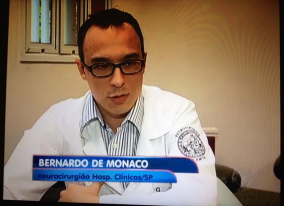Bernardo Monaco - Reportagem Rede Record - Dor Cronica - Estimulação Medular